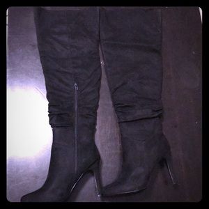 Black Over the knee Boots NEVER BEEN USED!!!